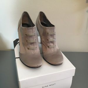 Silky Satin Champaign Bootie